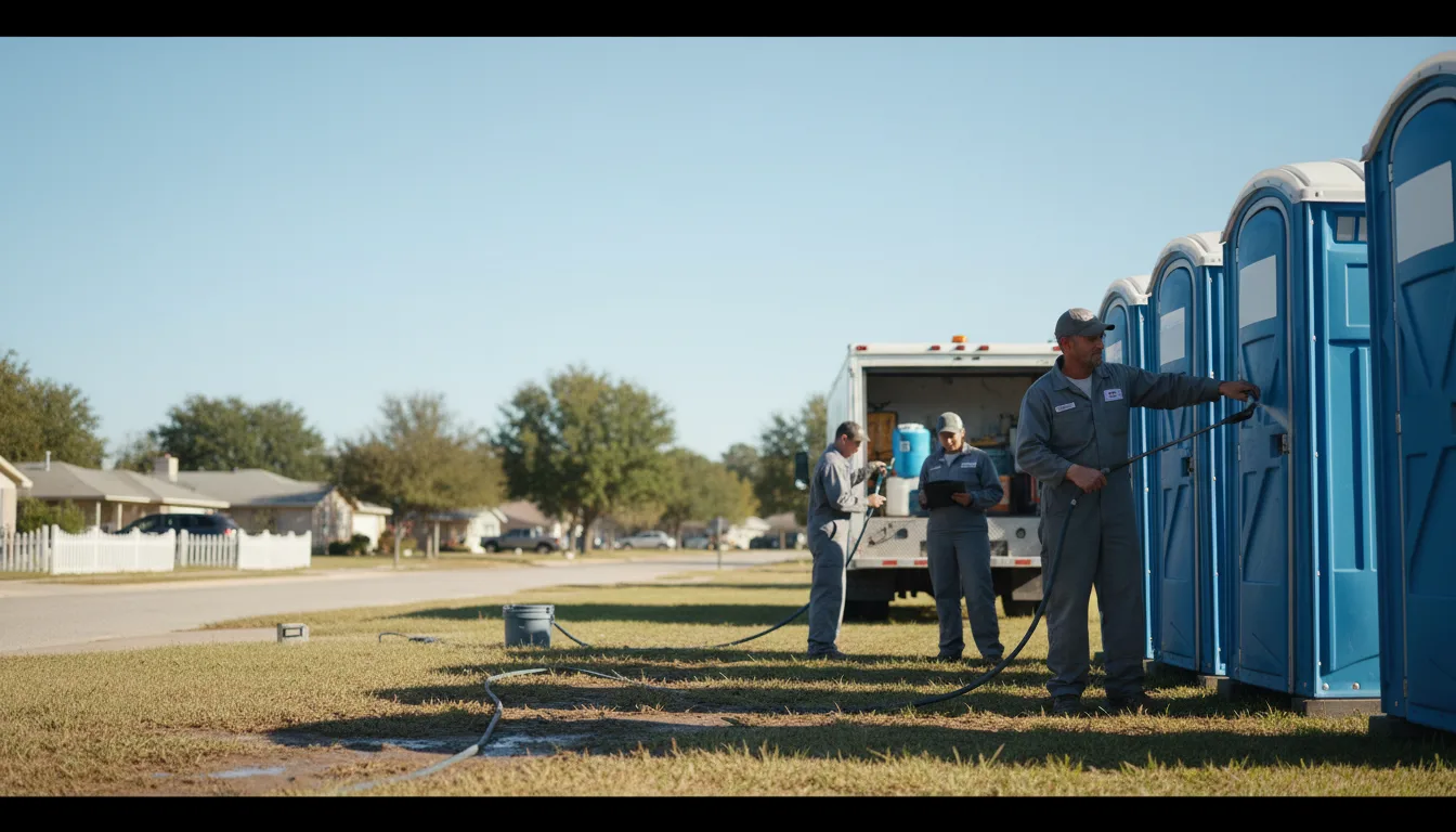Long-Term Portable Toilet Rental in Huntsville, AL near me